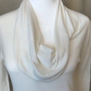 Flattering Cowl Neck Top - Great for Under Jackets, Blazers, Zip Hoodies